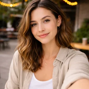 testimonios de clientes banquetes retrato femenino profesional sonrisa natural